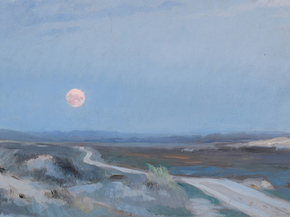 Peder Severin Kroyer - Landscape from Stenbjerg | Педер Северин Кройер