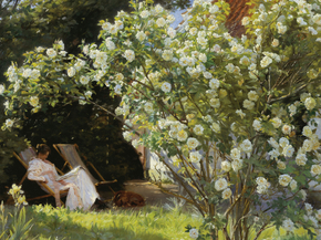 Peder Severin Kroyer - Roses | Педер Северин Кройер