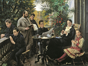 Peder Severin Kroyer - The Hirschsprung family | Педер Северин Кройер