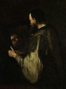 Jusepe de Ribera - Filosoof met spiegel | Рибера, Хосе де