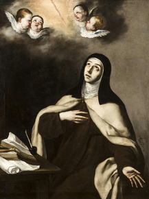 Jusepe de Ribera - Saint Theresa | Рибера, Хосе де