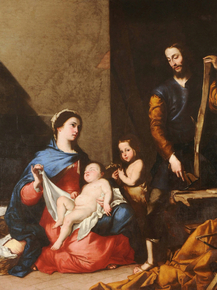 Jusepe de Ribera - The Sacred Family | Рибера, Хосе де