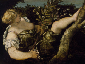 Tintoretto - Allegorical Figure of Spring | Тинторетто