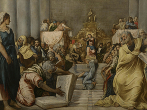 Tintoretto - Dispute of Jesus among the doctors of the Temple | Тинторетто