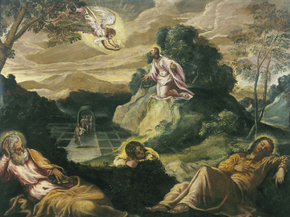 Tintoretto - La oracion en el Huerto de Getsemani | Тинторетто