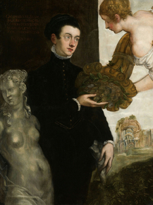 Tintoretto - Portret van Ottavio Strada | Тинторетто