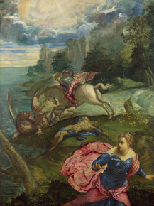 Tintoretto - Saint George and the Dragon | Тинторетто