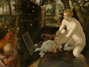 Tintoretto - Susanna and the Elders | Тинторетто