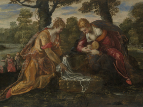 Tintoretto - The Finding of Moses | Тинторетто