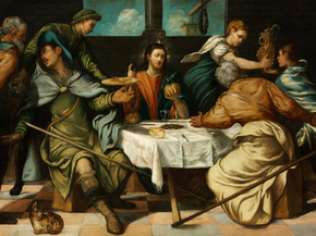 Tintoretto - The Supper at Emmaus | Тинторетто