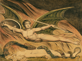 William Blake - Satan Exulting over Eve | Уильям Блейк