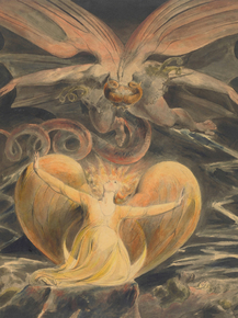 William Blake - The Great Red Dragon and the Woman Clothed | Уильям Блейк