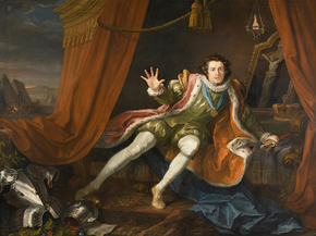 William Hogarth - David Garrick as Richard III | Уильям Хогарт