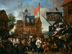 William Hogarth - Southwark Fair | Уильям Хогарт