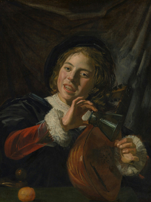 Frans Hals - Boy with a Lute | Франс Халс