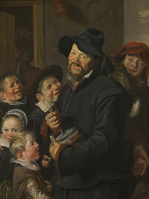 Frans Hals - The Rommel-Pot Player | Франс Халс