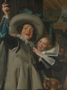 Frans Hals - Young Man and Woman in an Inn | Франс Халс