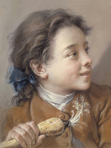 Francois Boucher - Boy with a Carrot | Франсуа Буше