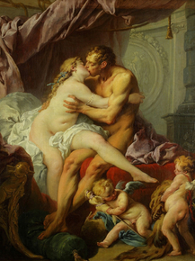 Francois Boucher - Hercules and Omphale | Франсуа Буше