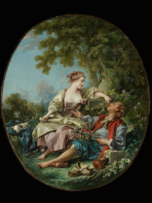 Francois Boucher - Les Sabots | Франсуа Буше