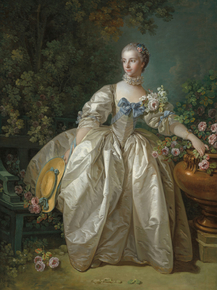 Francois Boucher - Madame Bergeret | Франсуа Буше