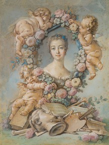 Francois Boucher - Madame de Pompadour | Франсуа Буше