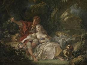 Francois Boucher - Shepherd and Shepherdess | Франсуа Буше