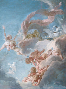 Francois Boucher - The Car of Venus | Франсуа Буше