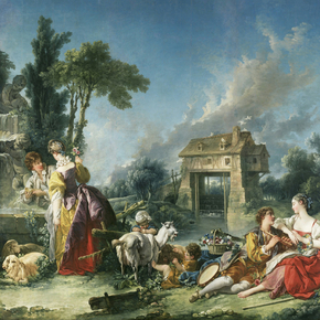 Francois Boucher - The Fountain of Love | Франсуа Буше