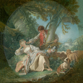 Francois Boucher - The Interrupted Sleep | Франсуа Буше