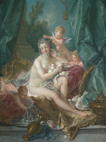 Francois Boucher - The Toilette of Venus | Франсуа Буше - Туалет Венеры