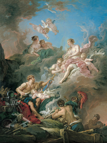 Francois Boucher - Venus at Vulcans Forge | Франсуа Буше