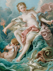 Francois Boucher - Venus on the Waves | Франсуа Буше