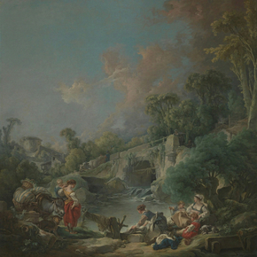 Francois Boucher - Washerwomen | Франсуа Буше Francois Boucher - Washerwomen | Франсуа Буше