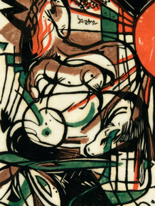 Franz Marc - Birth of the Horses | Франц Марк