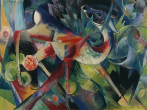 Franz Marc - Deer in the Flower Garden | Франц Марк