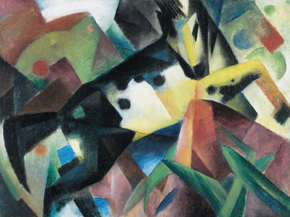 Franz Marc - Jumping Horse | Франц Марк