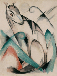 Franz Marc - Seated Imaginary Animal | Франц Марк