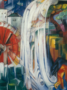 Franz Marc - The Bewitched Mill | Франц Марк