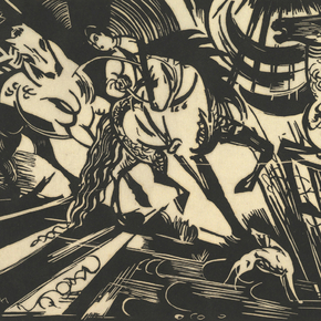 Franz Marc - The Riding School | Франц Марк