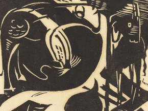 Franz Marc - Zwei Fabeltiere | Франц Марк