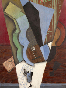 Juan Gris - Abstraction. Guitar and Glass | Хуан Грис