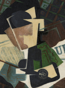 Juan Gris - Glass and Ace of Clubs | Хуан Грис