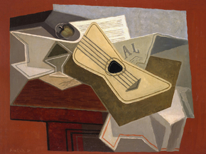 Juan Gris - Guitar and Newspaper | Хуан Грис