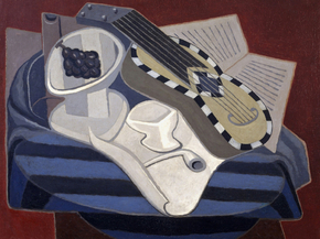 Juan Gris - Guitar with inlays | Хуан Грис