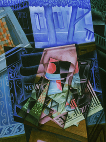 Juan Gris - Still Life before an Open Window | Хуан Грис