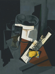 Juan Gris - Still Life with Newspaper | Хуан Грис