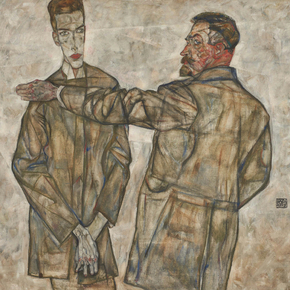 Egon Schiele - Doppelbildnis Benesch | Эгон Шиле