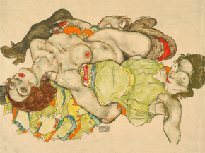 Egon Schiele - Female Lovers, 1915 | Эгон Шиле
