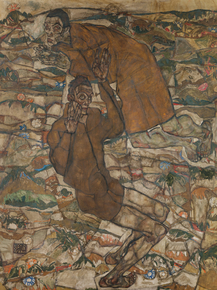 Egon Schiele - Levitation. The Blind II | Эгон Шиле